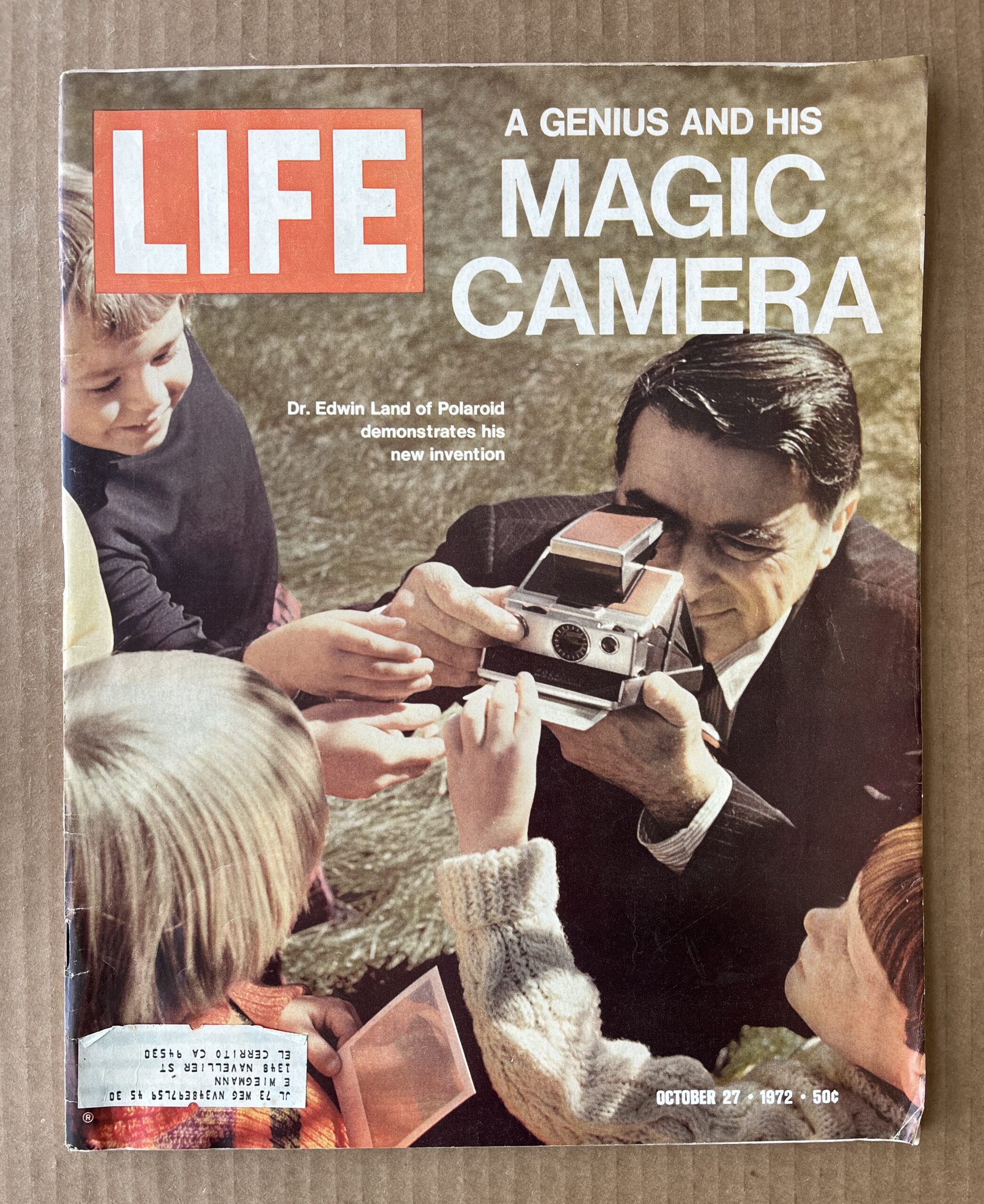 Edwin Land and his magic Polaroid camera